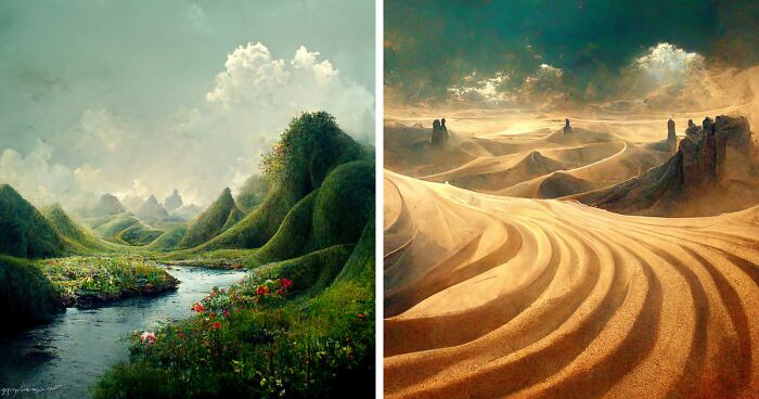 I Used AI Art To Bring My Fantasy Worlds To Life (33 Pics)