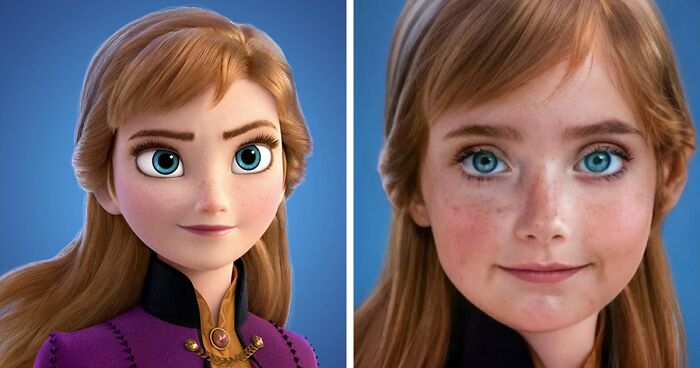 I Used Artificial Intelligence To See What These 13 Well-Known Disney Princesses Would Look Like As Kids In Real Life