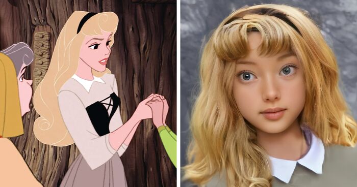 I Recreated These 13 Disney Princesses With Artificial Intelligence To See What They Would Look Like As Kids In Reality