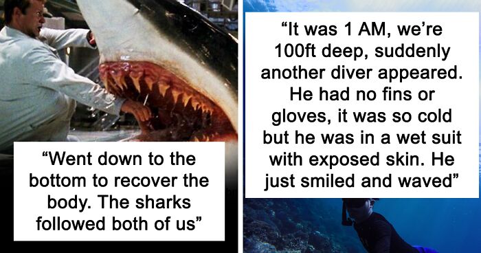 Person Asks Divers To Share The Most Horrifying Things They've Seen Underwater, And 74 Deliver