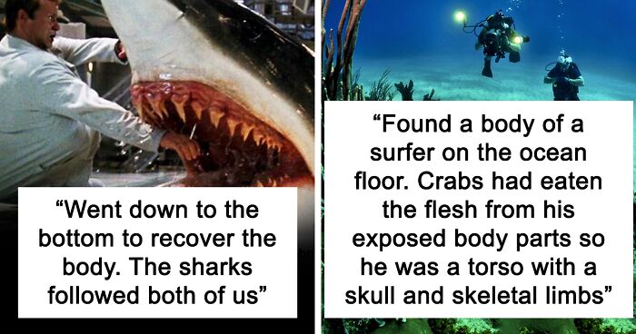 74 Of The Creepiest Or Weirdest Things People Witnessed Underwater, As Shared In This Online Group