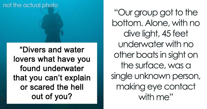 Person Asks Divers To Share Scary Experiences Underwater They Can't Explain, And 74 Deliver