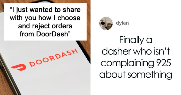 Heated Debated Starts Online After DoorDash Employee Shows How Picky He Is About The Orders He Takes