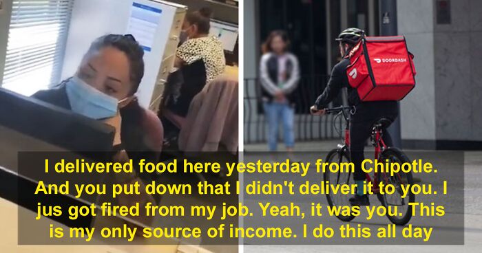 DoorDash Driver Gets Fired, Confronts The Client At Her Office For Allegedly Reporting Her Order Undelivered