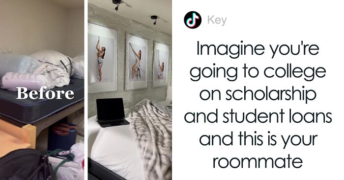 Woman Goes Viral For Giving Her Sister’s Dorm Room A Dreamy Makeover