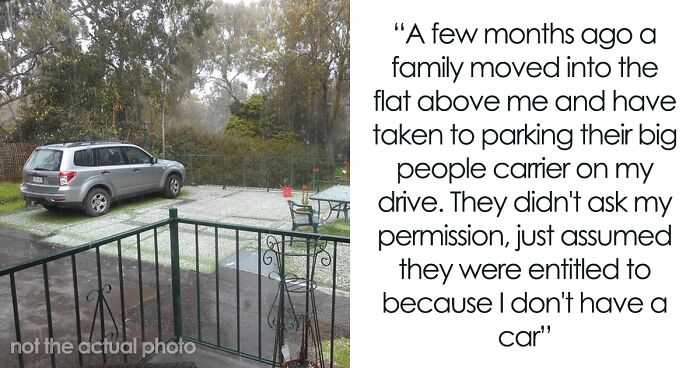 Woman Asks Netizens If She’s Being Petty For Not Wanting Her Neighbors To Park In Her Private Driveway