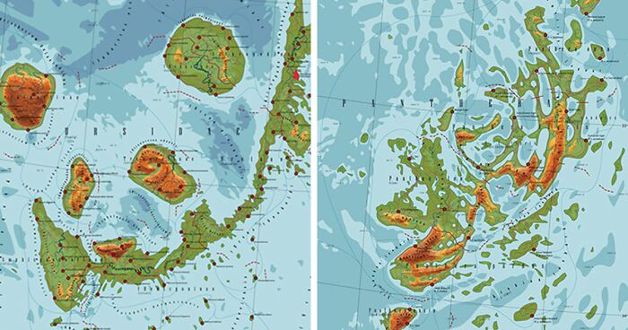 In My Spare Time I Like To Create Fictional Maps Inspired By Nature And Animals (29 Pics)