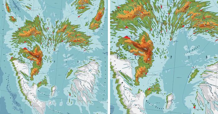 In Honor Of Nature And Animals I Create Fictional Maps That Represent Them (29 Pics)