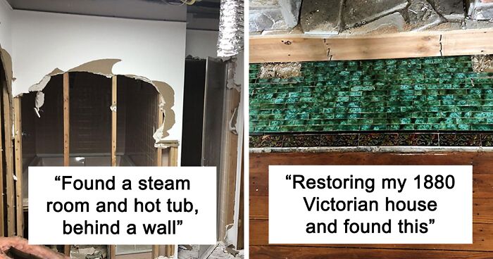 107 Of The Most Surprising Things Found During Home Renovations