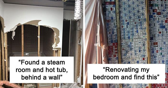 107 Unexpected And Interesting Things New Homeowners Found While Renovating Their Homes