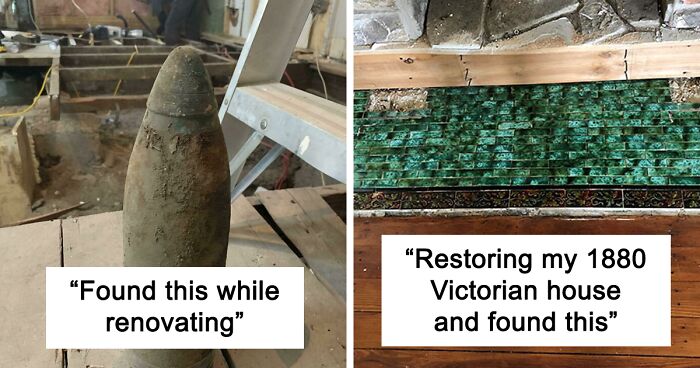 50 Treasures From The Past That People Discovered During Home Renovations