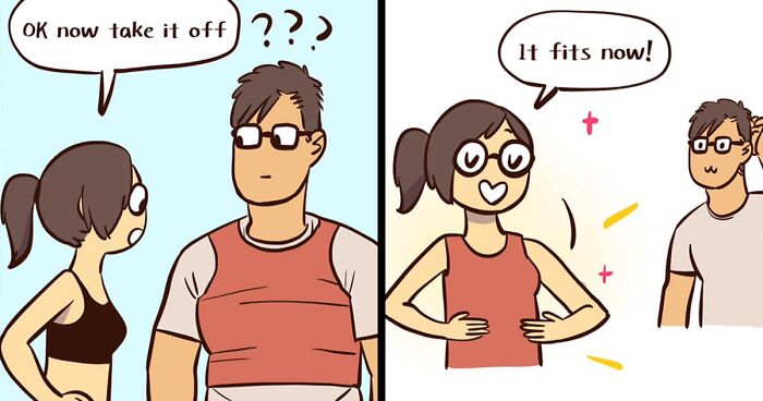 Artist Shares Her Everyday Life With An IT Guy In 51 Adorable Comics (New Pics)