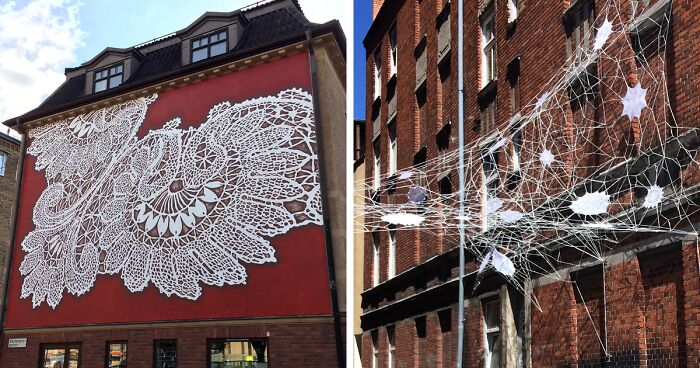 I Cover The Streets With My Intricate Lace Art (38 New Pics)