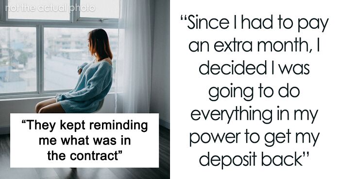 Property Management Use Contract To Charge Tenant For Extra Month And To Keep Deposit, Tenant Uses The Same Contract To Maliciously Comply