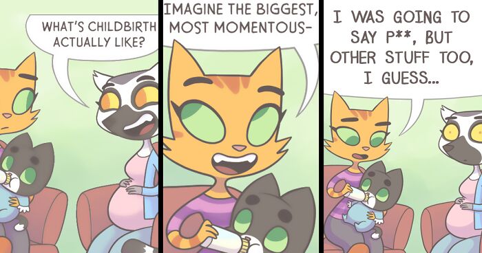 I've Been Drawing Comics About My Family As Cats To Share The Ridiculous Things That Happened To Us (32 New Pics)