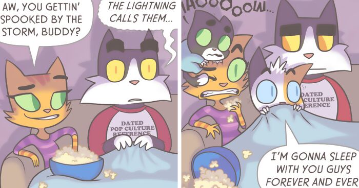 I Create Comics About My Family As Cats And You Might Find Them Relatable (32 New Pics)