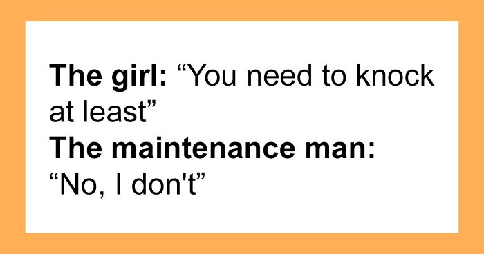 Woman Shares On TikTok How A Maintenance Guy Completely Disregards All Protocol And Lets Himself Into Her Home With No Warning