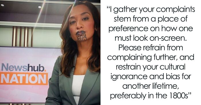 New Zealand Newscaster Claps Back At Man Constantly Complaining To Her News Station About Her Māori Face Tattoo