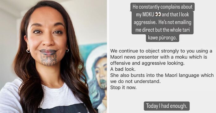 New Zealand Newscaster Claps Back At Man Constantly Complaining To Her News Station About Her Māori Face Tattoo