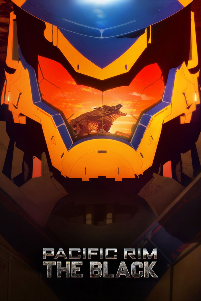 Poster for Pacific Rim: the Black anime