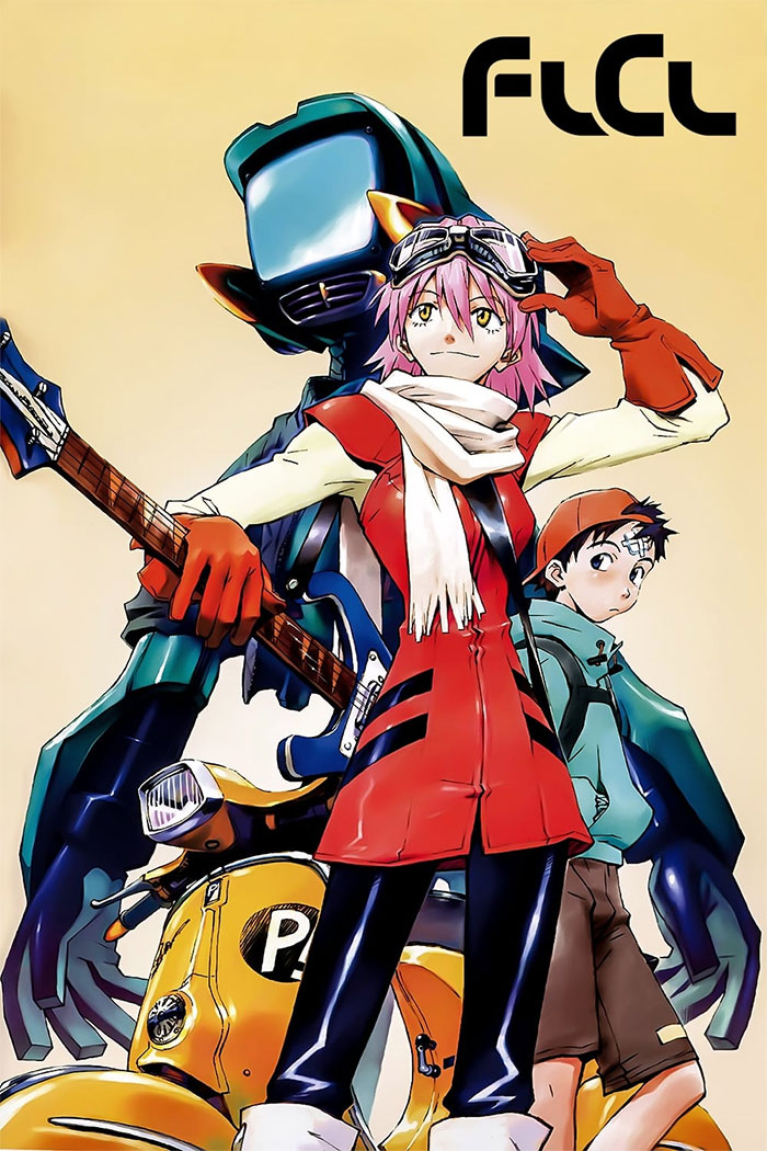 Poster for FLCL anime