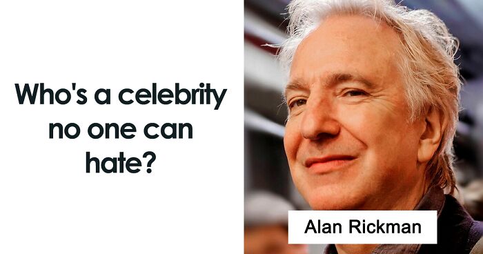 39 Of The Most Generally Respected Celebs In The World, As Shared By Users Of This Online Community