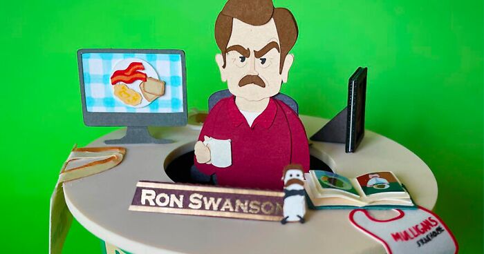 I Used Paper Art To Create The Characters Of Popular TV Shows (31 Pics)