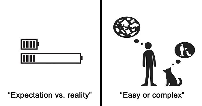 I Illustrated 2 Extremes That Seem To Oppose Each Other, But In Reality They Need One Another To Form A Full Story (30 Pics)