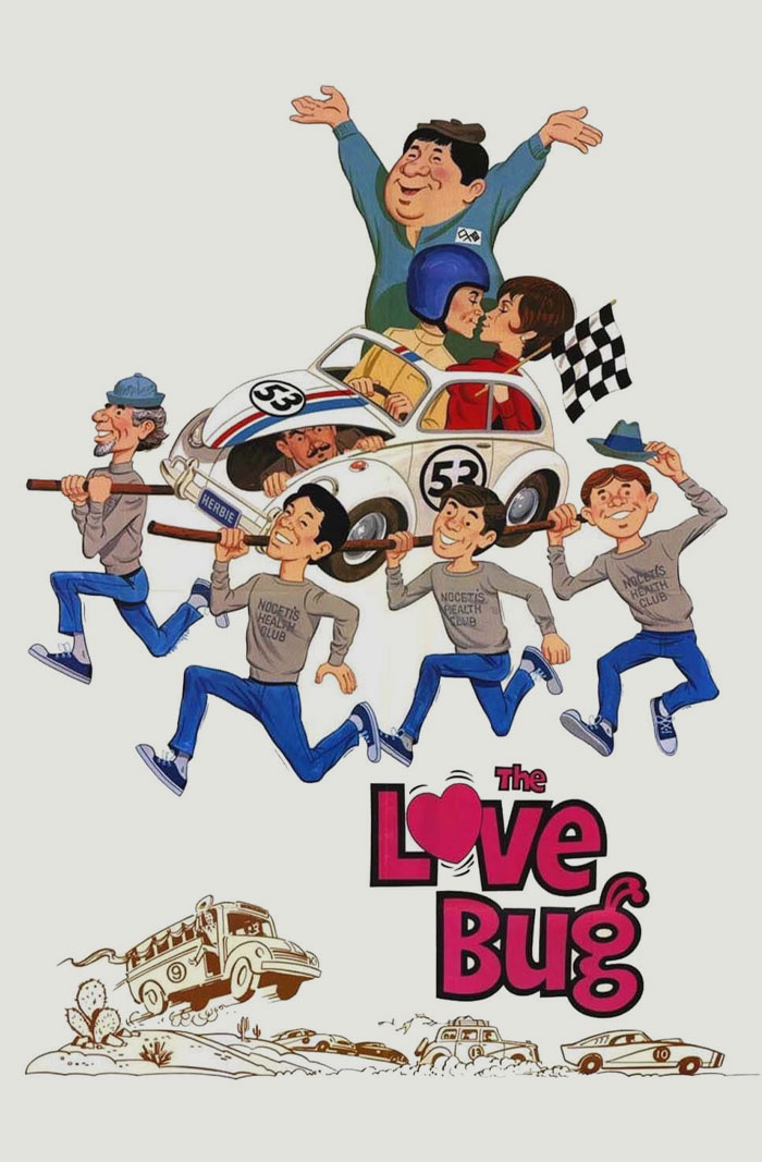 The Love Bug animated movie poster 