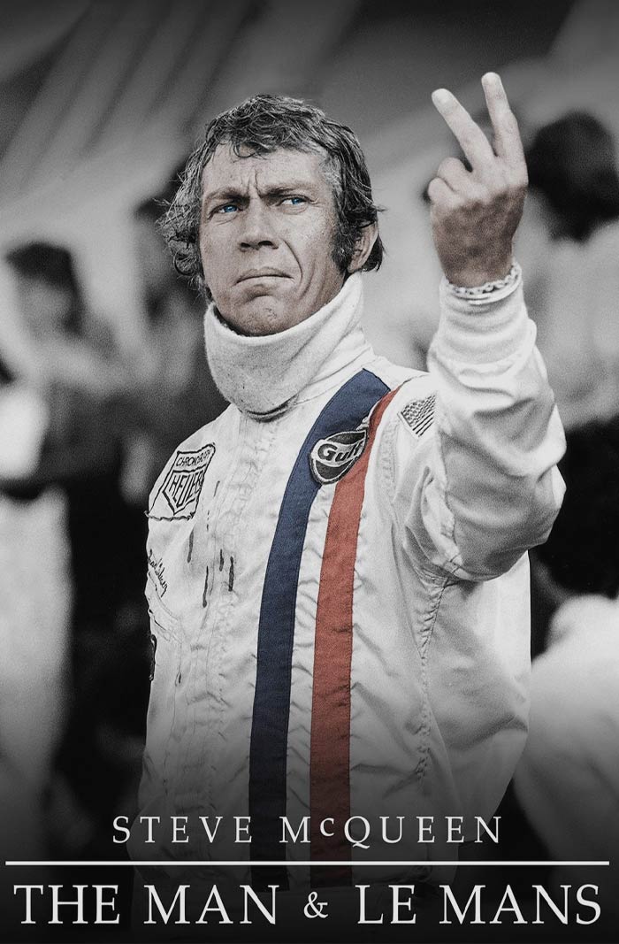 Steve McQueen: The Man & Le Mans movie poster 