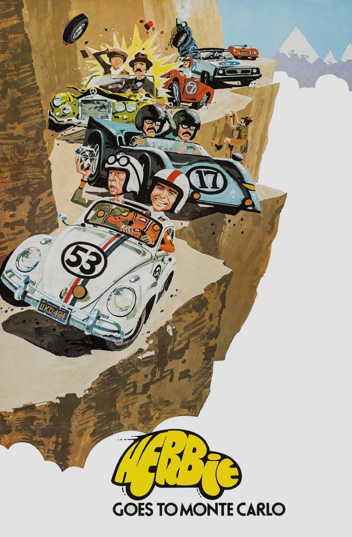 Herbie Goes To Monte Carlo movie poster 