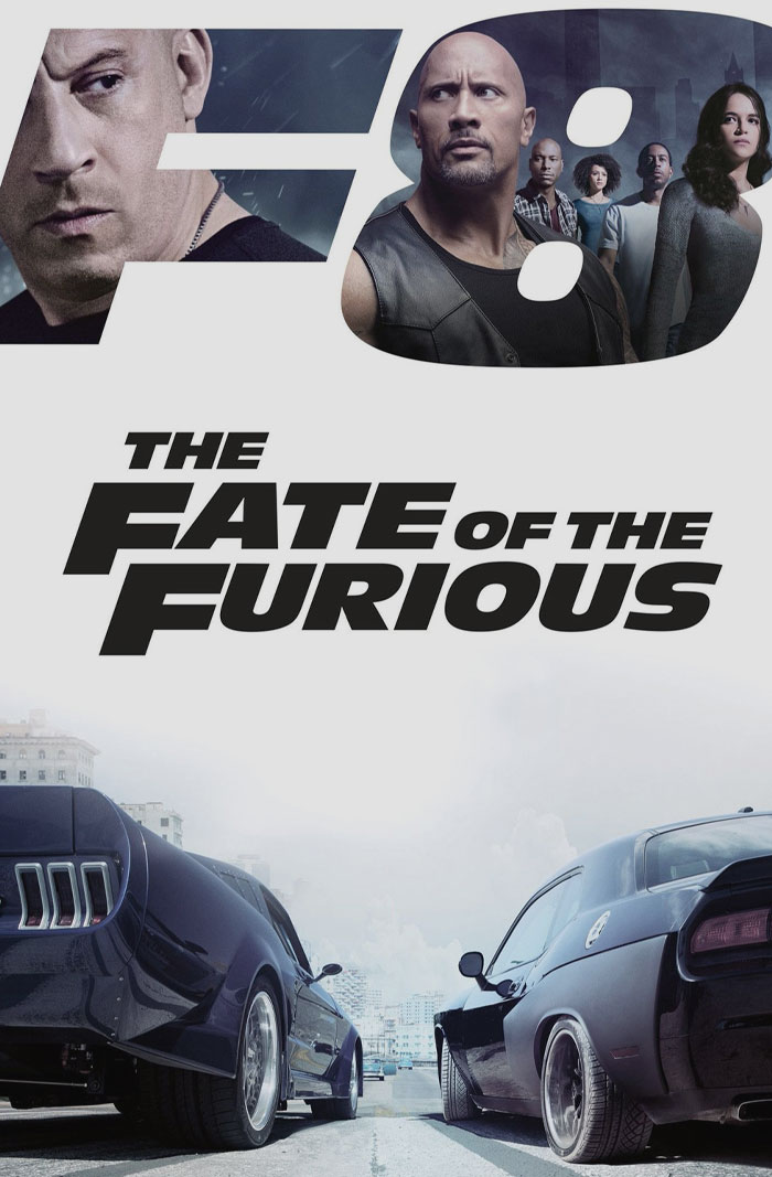 Fast & Furious 8 movie poster 