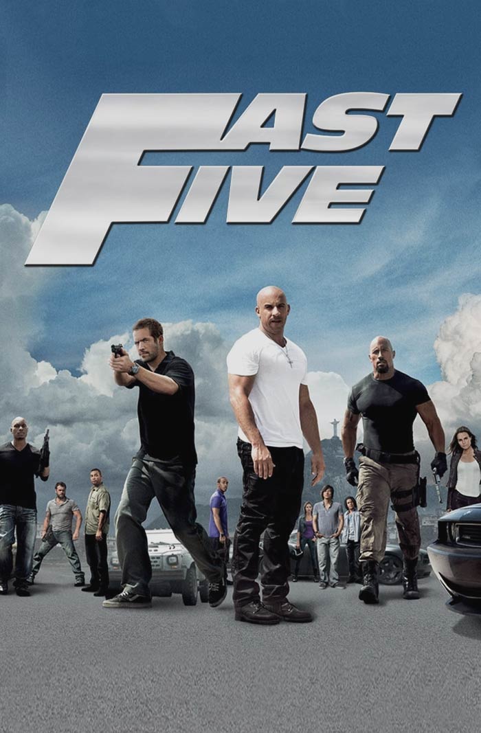 Fast & Furious 5 movie poster 