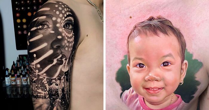 This Artist Makes Hyper-Realistic Tattoos And Is Going Viral For It (41 Pics)