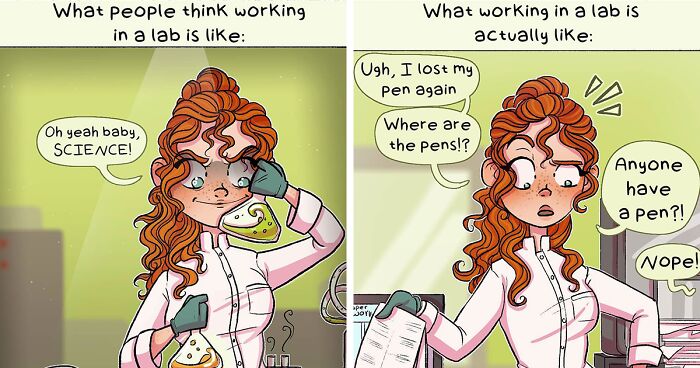 This Microbiologist Creates Funny And Relatable Comics About Her Everyday Life To Pursue Her Dream Of Being An Artist (35 New Pics)