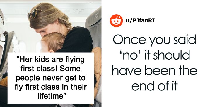 Plane Passenger Doesn’t Want To Switch Seats With A Kid, Asks The Internet If They Were Wrong