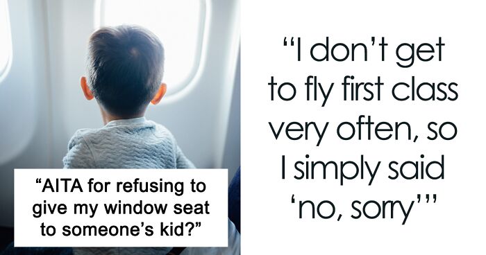 Passenger Gets A 'Glare' From Mom On The Plane After They Refuse To Switch Seats With Her Kid Who Then Throws A Fit