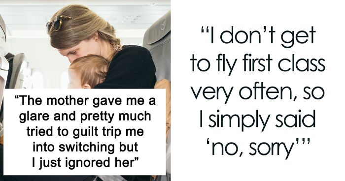 Passenger Refuses To Trade Seats With A Kid And Their Mom Is Furious, Wonders If They Were Really A Jerk