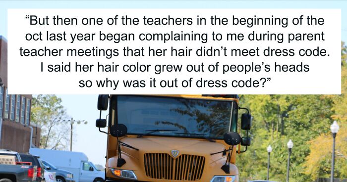 Woman Is Outraged As School Officials Order Her Daughter To Dye Her Hair Back To Black As It's Supposed To Be 