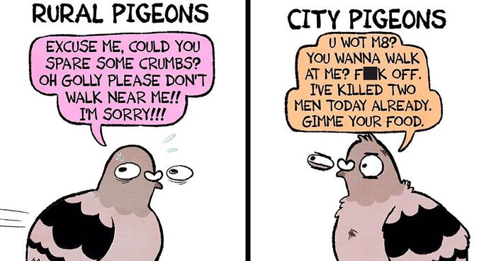 Artist Shares Her Personal Struggles With Mental Health In Her Sincere Comics Featuring A Cute And Anxious Pigeon As The Narrator (70 Pics)