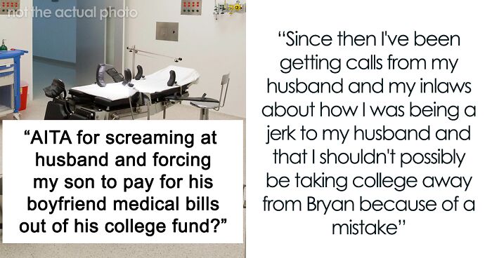 Woman Makes Son Use College Money To Cover BF’s Medical Bills After He Caused A Motorcycle Accident, Gets Called A Jerk