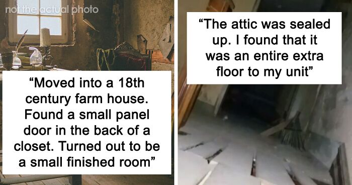 People Share What Cool And Weird 'Secret' Spaces They've Discovered In Their Homes