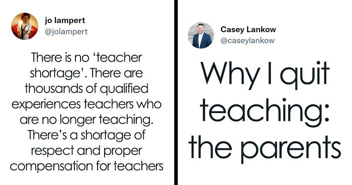 30 Tweets From Current Or Ex Teachers Or People Who Know Them, Pointing Out Why Educators Are Quitting Teaching Altogether