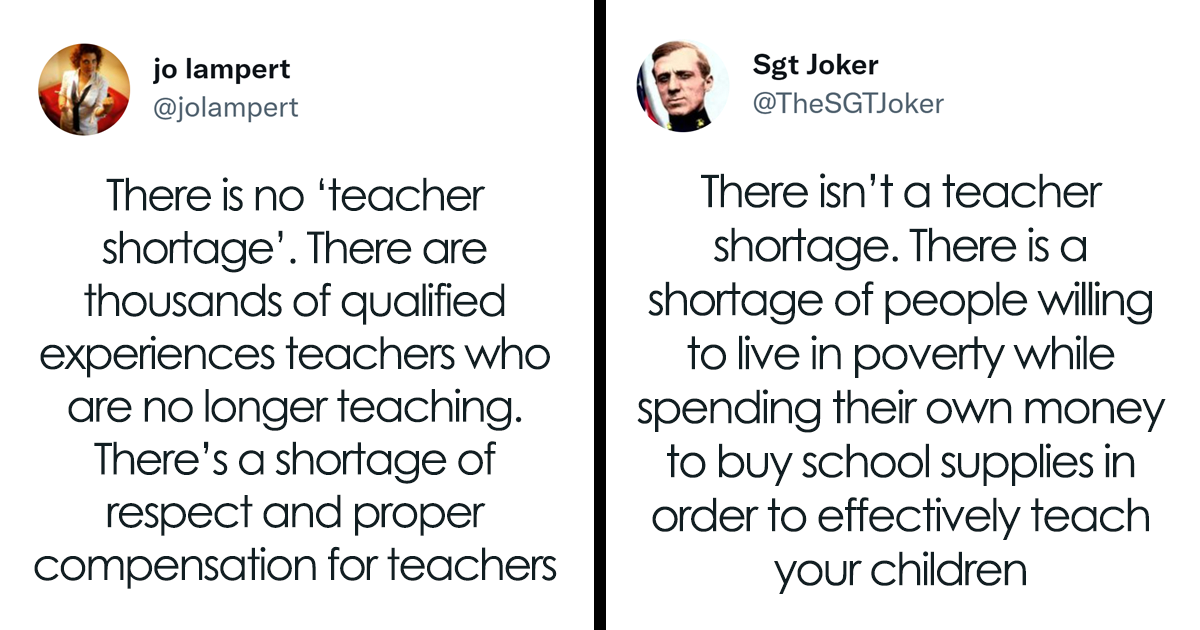 30 Tweets From Current Or Ex Teachers Or People Who Know Them, Pointing