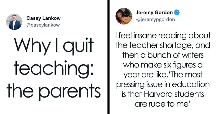 30 Tweets From Current Or Ex Teachers Or People Who Know Them, Pointing Out Why Educators Are Quitting Teaching Altogether