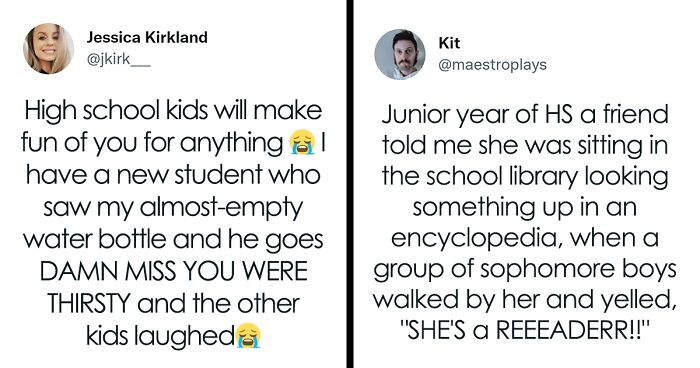 24 Amusing Stories On Teachers Getting Roasted By Their Witty Students, As Told Online