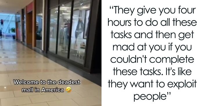 Woman Calls Shopping Mall Work Culture Exploitative And Believes It Explains The Retail Employee Shortage