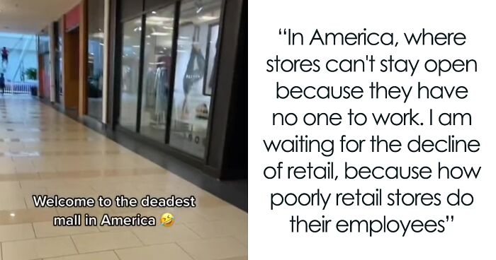 Woman Discusses Mall Culture And Staff Shortage Issues In Retail Stores, Goes Viral With 78K Views