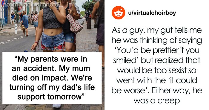 Woman Shares How She Had To Lie To A Stranger About Her Parents Recently Dying To Teach Him Not To Require Smiles From Women