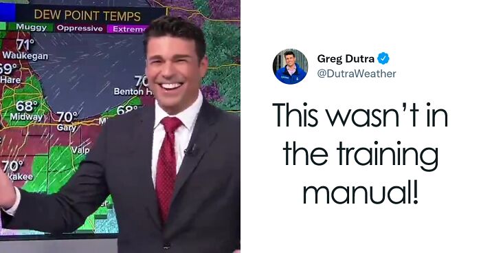 Weatherman Stunned To Discover His TV Is A Touch Screen, And The Internet Can’t Get Enough